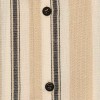 Camisa de lino a rayas M/C