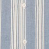 Camisa de lino a rayas M/C