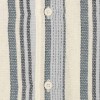 Camisa de lino a rayas M/C