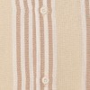 Camisa de lino a rayas M/C