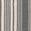 Camisa de lino a rayas M/C