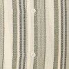 Camisa de lino a rayas M/C