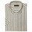 Camisa de lino a rayas M/C
