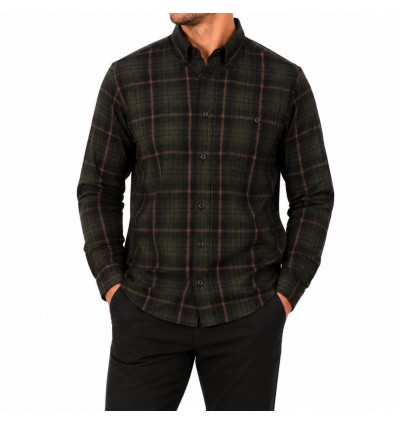 Camisa a cuadros M/L