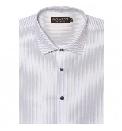 Camisa a rayas cuello italiano M/L